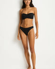 Sea Level - Essentials Edit Twist Bandeau Black