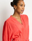 Sea level - Salt Boho Shirt in Red