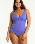 Sea Level - Capri Cross Front One Piece - Larx