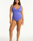 Sea Level - Capri Cross Front One Piece - Larx