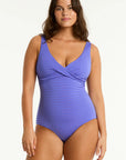 Sea Level - Capri Cross Front One Piece - Larx