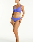 Sea Level - Capri Mid Bikini Pant - Larx
