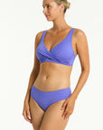 Sea Level - Capri Cross Front Multifit Bra Top - Larx