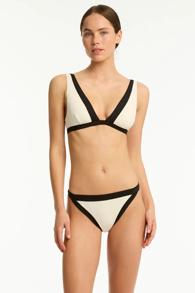 Sea Level - Border Bikini Pant - Larx