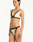 Sea Level - Border Bikini Pant - Larx