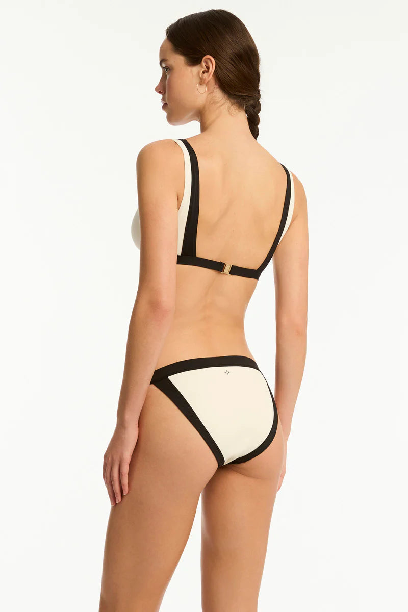 Sea Level - Border Bikini Pant - Larx