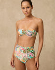 Monte & Lou - Simi Gathered Balconette Bra