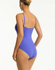 Sea level - Essentials Edit Twist Bandeau One Piece - Larx
