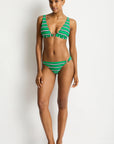 Sea Level - Voyage Chain Link Bikini Pant Kelly Green