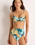 Monte & Lou - Carmelita Twist Front Bralette - Larx