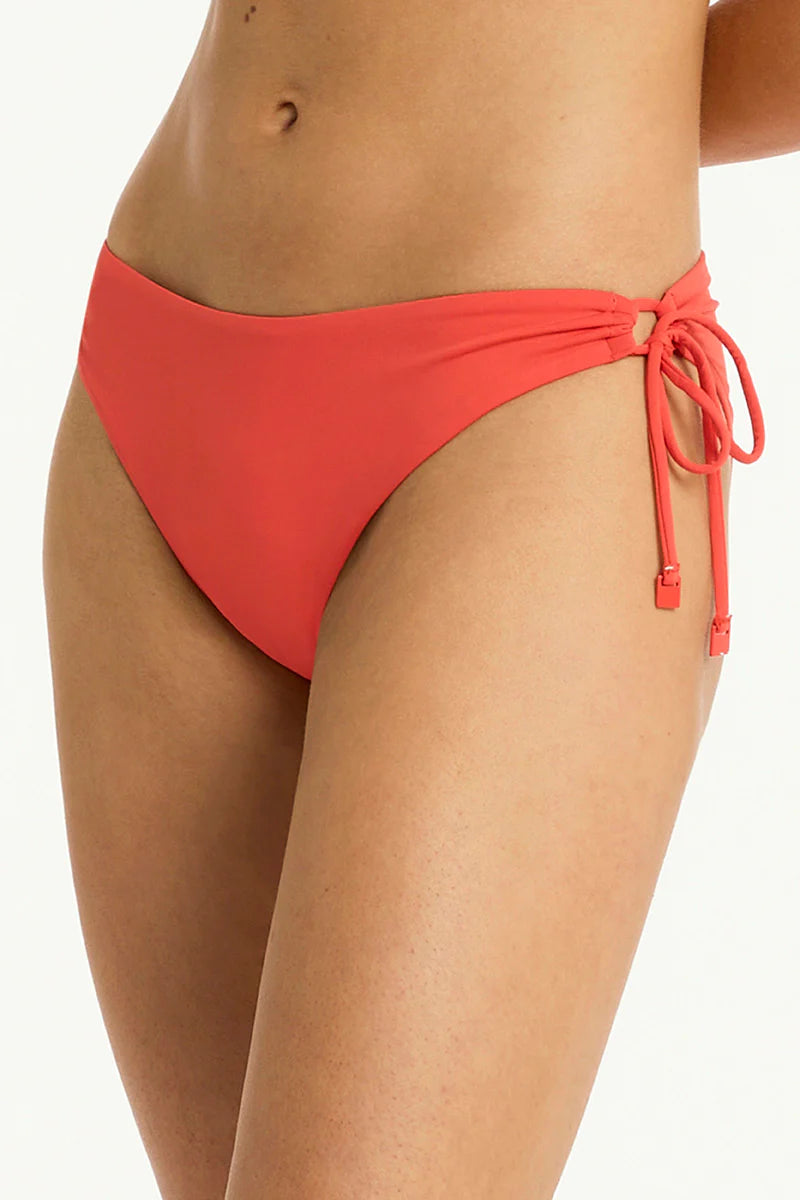 Sea Level - Essentials Edit Tie Side Cheeky Pant - Larx