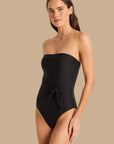 Monte & Lou - Scarf Tie Bandeau One Piece