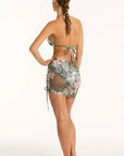 Sea Level - Aloha Drawstring Mini Mesh Skirt - Larx