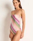 Monte & Lou - Avanti Bandeau One Piece - Larx
