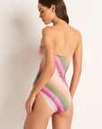 Monte & Lou - Avanti Bandeau One Piece - Larx