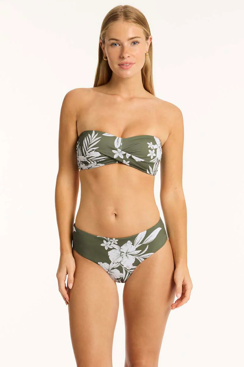 Sea Level - Aloha Mid Bikini Pant - Larx