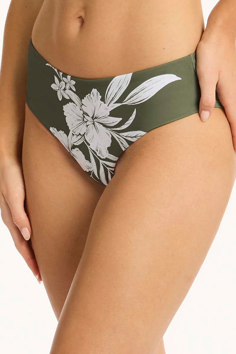Sea Level - Aloha Mid Bikini Pant - Larx