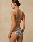 Monte & Lou - Belle Mid Rise Ruched Pant