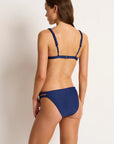 Monte & Lou - Macrame Extended Fixed Tri Bra - Larx