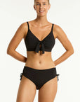 Sea Level - Essentials Edit Tie Front DD/E Bralette - Larx