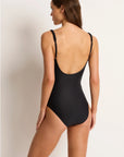 Monte & Lou - Macrame Scoop One Piece - Larx