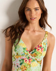 Monte & Lou - Olympia Multi Fit Twist One Piece - Larx