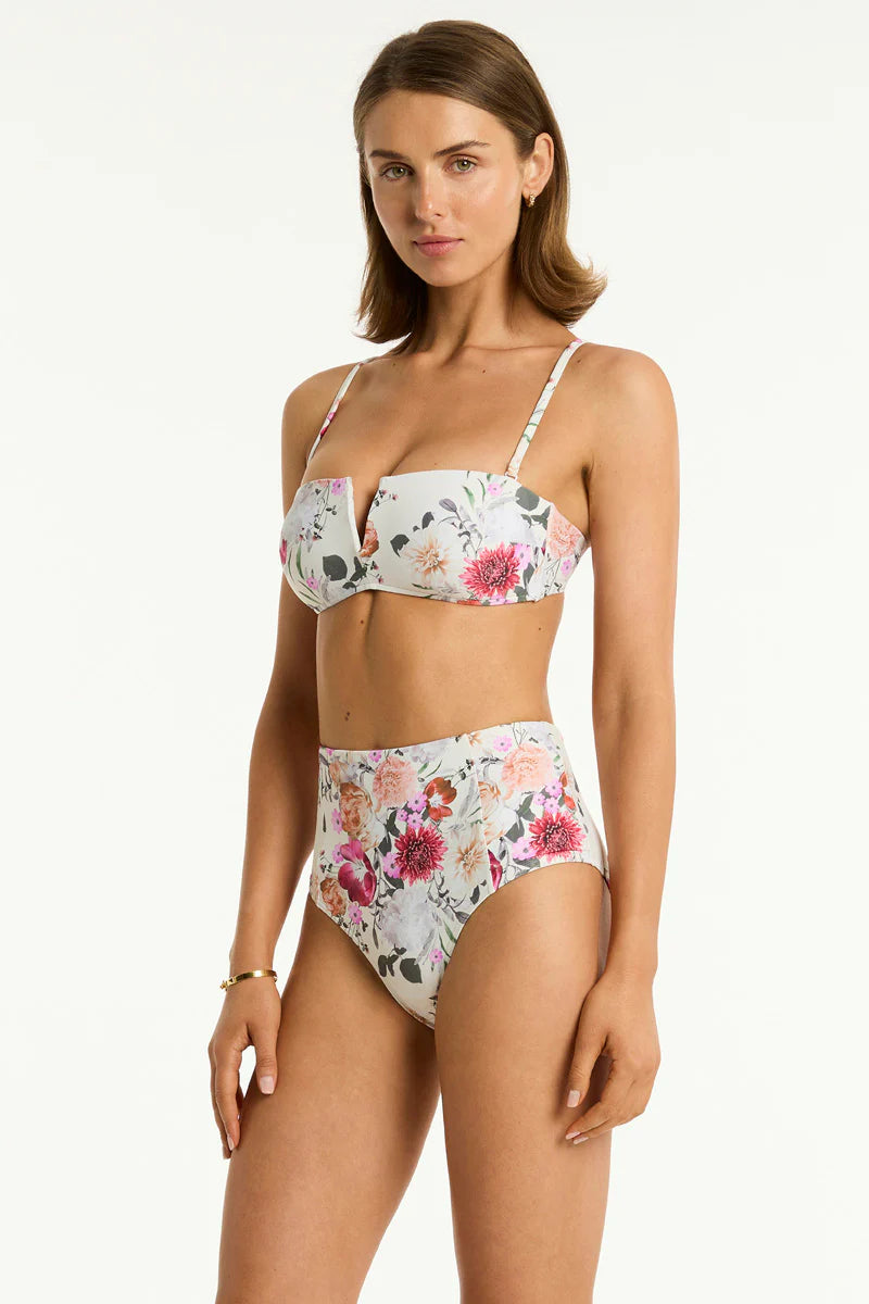 Sea Level - Belle Panelled High Waist Pant - Larx