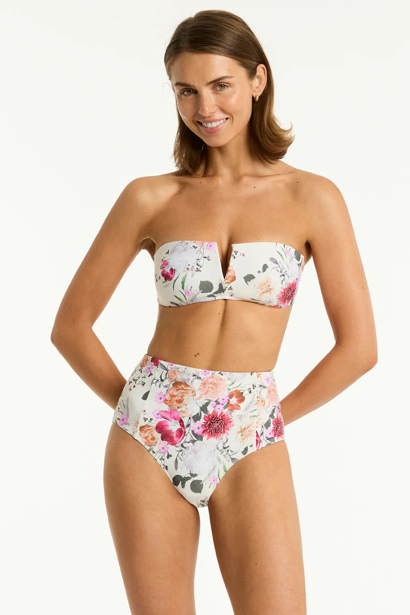 Sea Level - Belle Panelled High Waist Pant - Larx