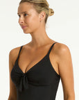 Sea Level - Drift Longline Halter One Piece - Larx
