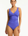 Sea Level - Essentials Cross Front Multifit One Piece - Larx