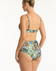 Sea Level - Wildflower Cross Front Moulded Cup Bra - Larx