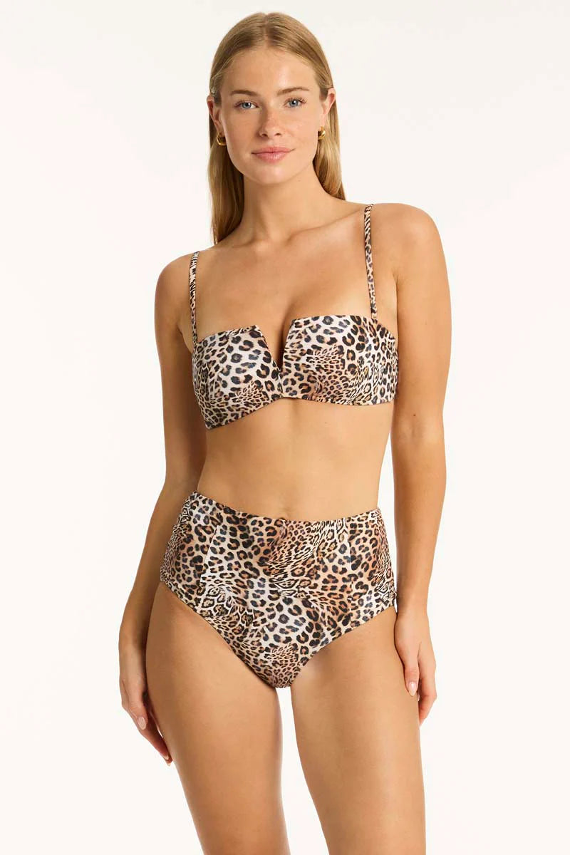 Sea Level - Congo Panelled High Waist Pant - Larx