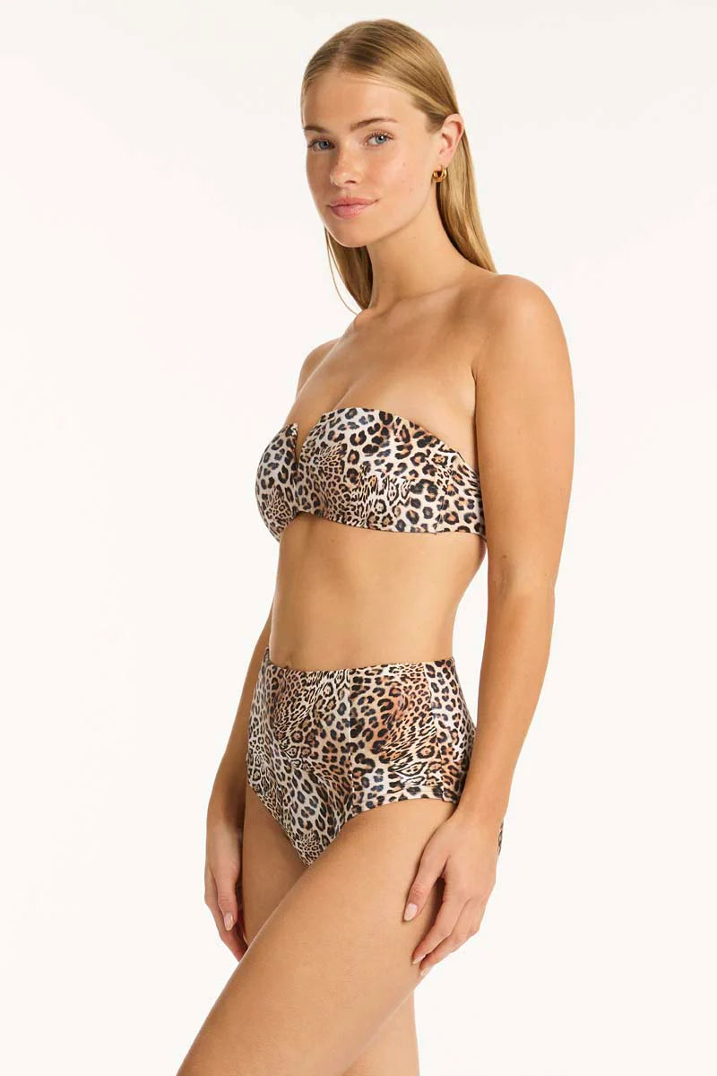 Sea Level - Congo Panelled High Waist Pant - Larx