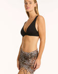 Sea Level - Congo Drawstring Mini Mesh Skirt - Larx