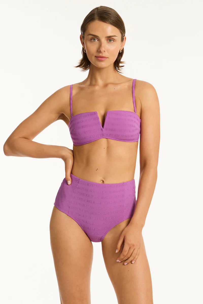 Sea Level - Palisades Panelled High Waist Pant - Larx