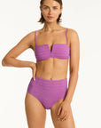 Sea Level - Palisades Panelled High Waist Pant - Larx