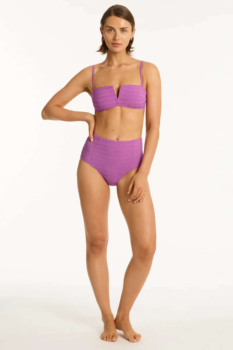 Sea Level - Palisades Panelled High Waist Pant - Larx