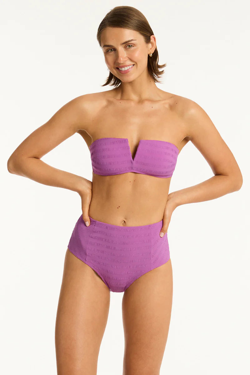 Sea Level - Palisades Panelled High Waist Pant - Larx