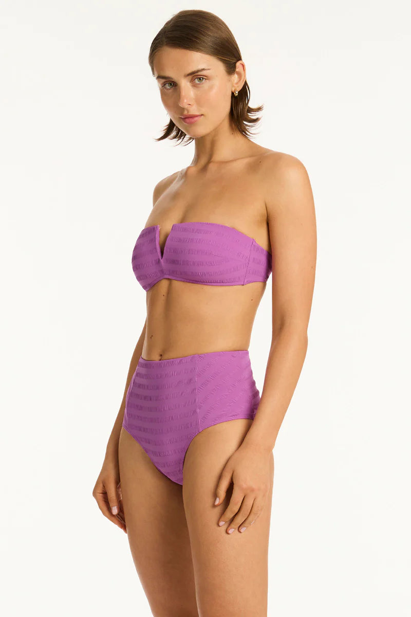 Sea Level - Palisades Panelled High Waist Pant - Larx