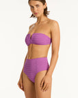 Sea Level - Palisades Panelled High Waist Pant - Larx