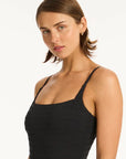 Sea Level - Palisades Square Neck Bralette One PIece - Larx