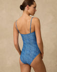 Monte & Lou - Bodhi Scarf Tie Bandeau One Piece
