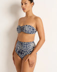 Monte & Lou - Sonoma High Waist Belted Retro Pant - Larx