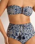 Monte & Lou - Sonoma High Waist Belted Retro Pant - Larx