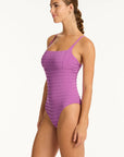Sea Level - Palisades Square Neck Bralette One PIece - Larx