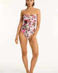 Sea Level - Isla Twist Bandeau One Piece - Larx