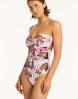Sea Level - Isla Twist Bandeau One Piece - Larx