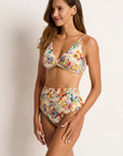 Monte & Lou - Tropical Delight Reversible High pant - Larx