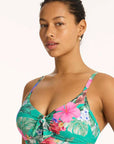 Sea Level - Pacifico Tie Front DD/E Bralette - Larx