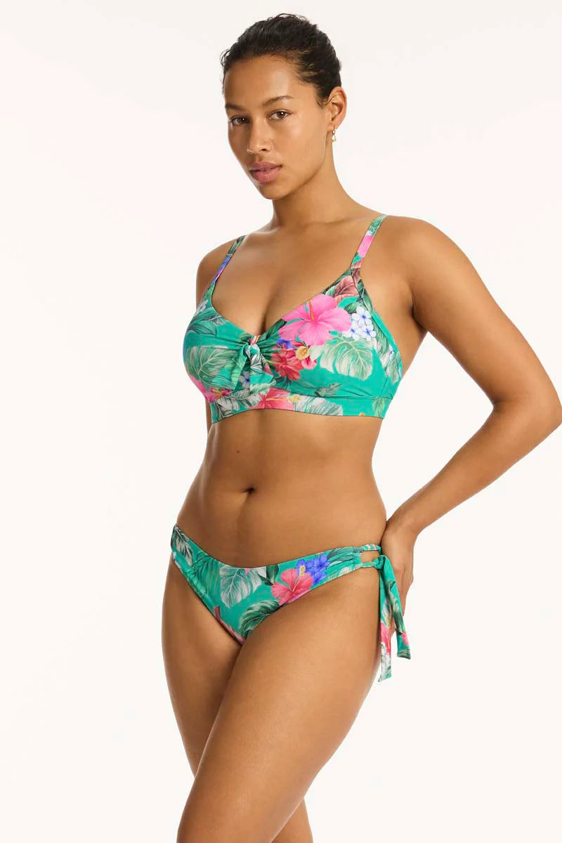 Sea Level - Pacifico Tie Front DD/E Bralette - Larx